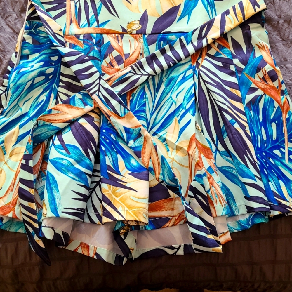 Island Print Shorts